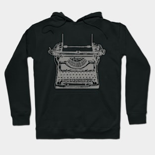 vintage typewriter 1 Hoodie